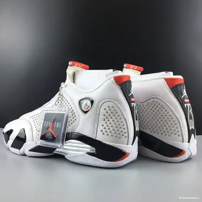 MaikeSneakers 14 Retro Jordan White Air BV7630-106 0529